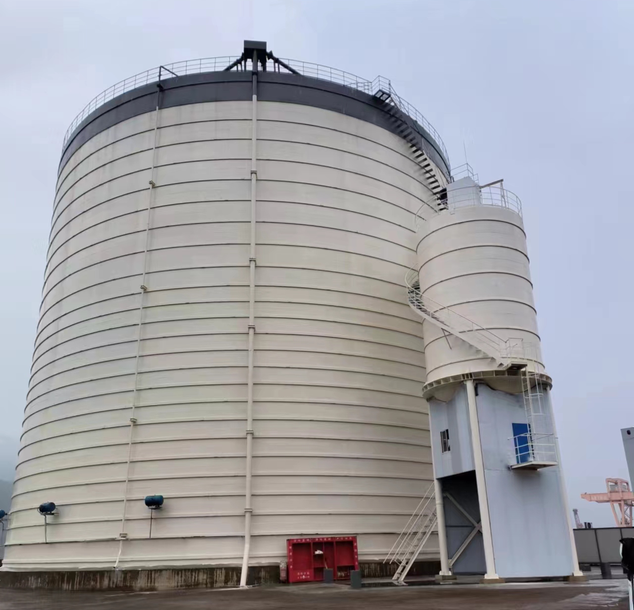 三道镇10万吨水泥钢板库